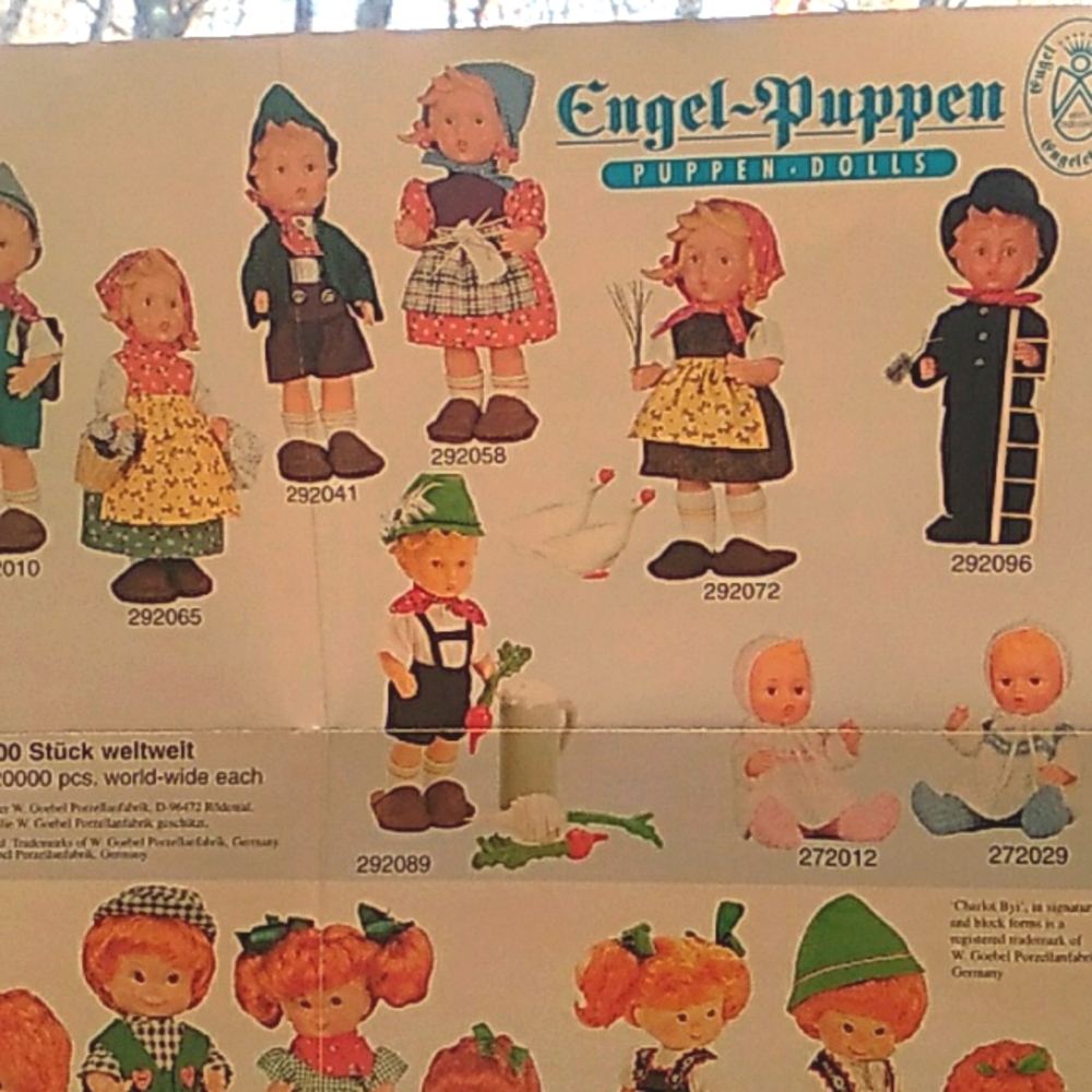 π©πͺ Engel Puppe Hummel Doll VINTAGE GERMAN Collectible Radi Bub 11" - Picture 5 of 16